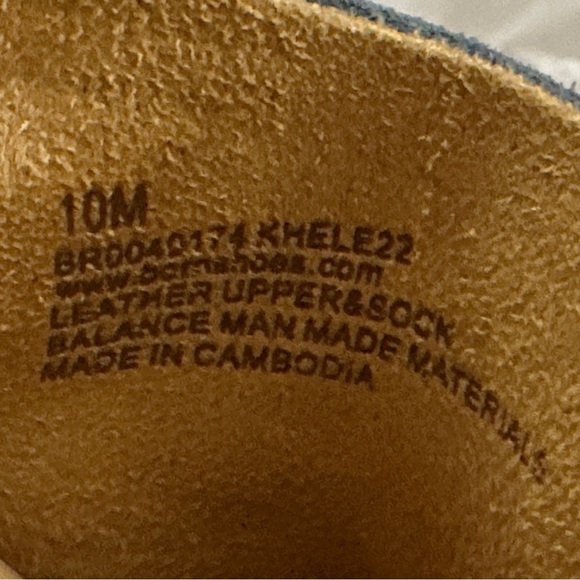 Born Nellie Platform Clog Closed Back Mary Jane Distressed Dark Blue Suede 10M - Picture 12 of 14